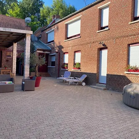 La Fermette A - Zen, Lit Double Avec Grand Bureau Donnant Sur Cour Au Carre Nocleg ze śniadaniem